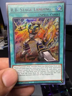 R.B. Stage Landing DUAD-EN096 Duelist's Advance 1st Edition - Image 1