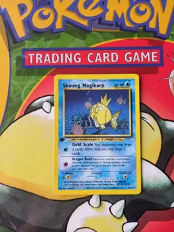 Shining Magikarp 1st Edition 66/64 Neo Revelation Secret Holo Rare Pokemon Card - Image 1