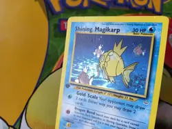 Shining Magikarp 1st Edition 66/64 Neo Revelation Secret Holo Rare Pokemon Card - Image 7