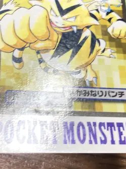 Pokemon Carddass Card Electabuzz File No.125 Bandai Pocket Monsters 1997 Japan - Image 16