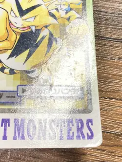 Pokemon Carddass Card Electabuzz File No.125 Bandai Pocket Monsters 1997 Japan - Image 17