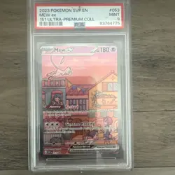 2020 Pokémon Mew ex 053 Sv: Scarlet & Violet Promo Cards Holo PSA 9 - Image 1