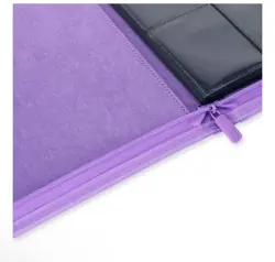 Vault X Just Purple 4-Pocket Exo-Tec Zip Binder - 160 Cards - New - Image 10