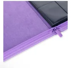 Vault X Just Purple 4-Pocket Exo-Tec Zip Binder - 160 Cards - New - Image 5