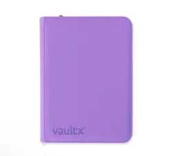 Vault X Just Purple 4-Pocket Exo-Tec Zip Binder - 160 Cards - New - Image 8