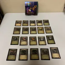 Lord of the Rings MTG Tales Of Middle Earth 20 Card Lot All Different 13 Foil - Image 1