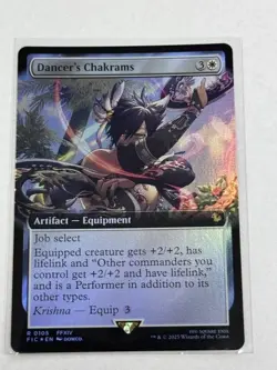 Dancer's Chakrams Extended Art FINAL FANTASY Foil #105 - Image 1
