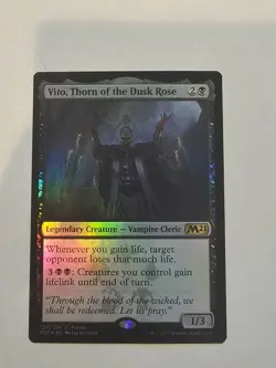 MTG Vito, Thorn of the Dusk Rose Unique & Misc. Promos 127/274 Foil Rare - Image 1