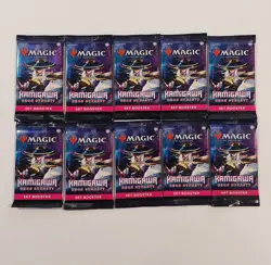 10 Packs MTG Set Booster Pack Lot MTG Kamigawa Neon Dynasty NEW - Image 20