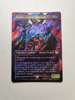 Golbez, Crystal Collector - (Borderless) (Surge Foil) MTG Final Fantasy NM R 540 - Image 1