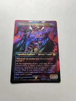 Golbez, Crystal Collector - (Borderless) (Surge Foil) MTG Final Fantasy NM R 540 - Image 2