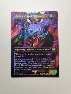 Golbez, Crystal Collector - (Borderless) (Surge Foil) MTG Final Fantasy NM R 540 - Image 6
