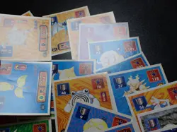 Pokemon Card Amada Sticker Non Holo x60 Lapras Kabutops Rapidash etc #5084 - Image 7