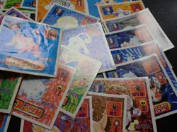 Pokemon Card Amada Sticker Non Holo x60 Lapras Kabutops Rapidash etc #5084 - Image 8