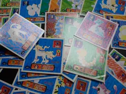 Pokemon Card Amada Sticker Non Holo x60 Lapras Kabutops Rapidash etc #5084 - Image 9