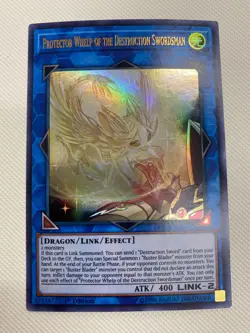 Yugioh Protector Whelp of the Destruction Swordsman DUOV-EN008 Ultra Rare 1st NM - Image 1