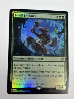 MTG Edge Of Eternities Icetill Explorer EOE 192 Rare Foil IN HAND - Image 3