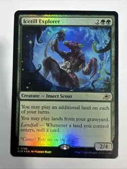 MTG Edge Of Eternities Icetill Explorer EOE 192 Rare Foil IN HAND - Image 5