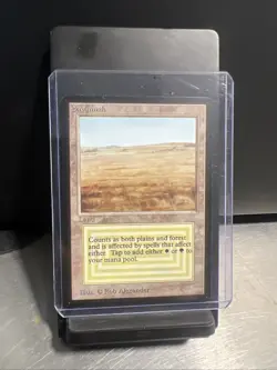 Alpha Savannah  Magic MTG BEAUTIFUL MAGIC THE GATHERING DUAL LAND - Image 1