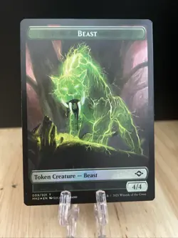 MTG Beast (009) Clue Token (015) Modern Horizons 2 FOIL NM/M - Image 4