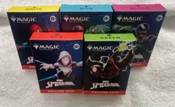 SDCC 2025 Magic The Gathering Spider-Man Deck COMPLETE SET, Hasbro IN HAND - Image 16