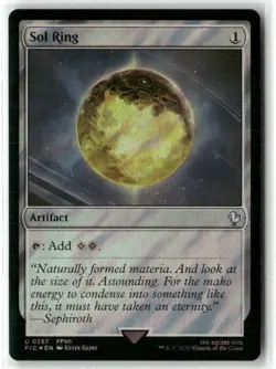 Sol Ring (0357) (Surge Foil) Commander: Final Fantasy Foil - Image 1