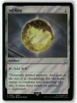 Sol Ring (0357) (Surge Foil) Commander: Final Fantasy Foil - Image 2