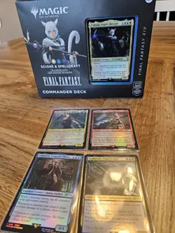🔥 Magic MTG Final Fantasy XIV Scions and Spellcraft Commander Deck - New Sealed - Image 3