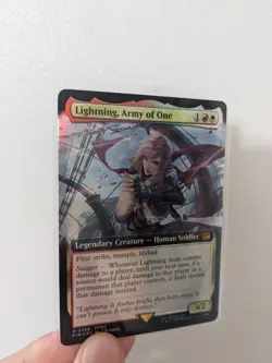 Lightning, Army of One (Extended Art) Final Fantasy Foil Mythic #0498 - Image 2
