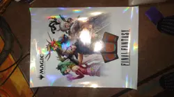 MTG Final Fantasy Promo FOIL Poster Not For Sale Display  Limited Rare - Image 2