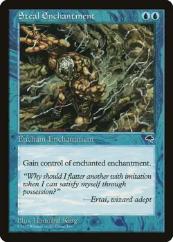 Steal Enchantment MTG Tempest NM-MT Vintage - Image 1