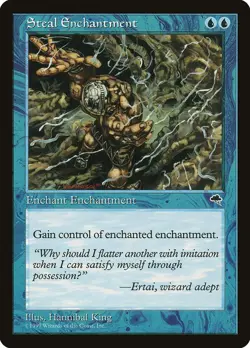 Steal Enchantment MTG Tempest NM-MT Vintage - Image 2