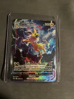 Jolteon VMAX SWSH184 PokÃ©mon TCG Sword & Shield Black Star Promo Holo Card - Image 1