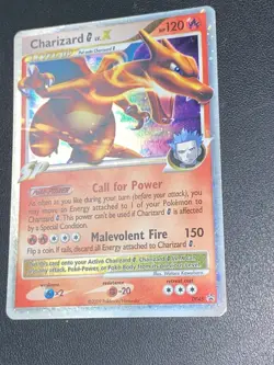 Pokemon TCG Charizard G LV. X Promo Holo DP45 Card 2009 NM NEAR MINT BEAUTIFUL! - Image 3