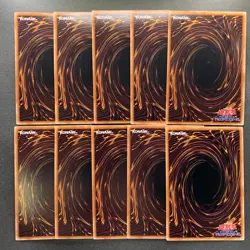 NM 10 card Dark Magician Girl QCAC-JP019 Ultra Rare YuGiOh 1000 - Image 2