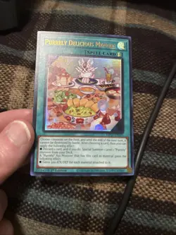 Yugioh! Purrely Delicious Memory - MP24-EN291 - Ultra Rare - 1st Edition Near Mi - Image 6