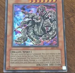 Yu-Gi-Oh! TCG Yamata Dragon LOD-067 Legacy of Darkness Unlimited Ultra Rare - Image 2