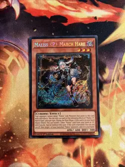 Maliss  P  March Hare 1st Edition Secret Rare ALIN-EN023 Yu-Gi-Oh! - Image 3