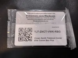 Lucario VSTAR SWSH291 Crown Zenith Black Star Promo Pokemon Card SEALED - Image 2