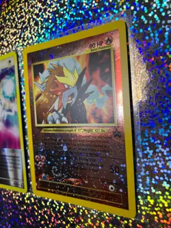 Pokemon TCG: Cosmos Holo Promo 34 Entei; Reverse Holo 92/100 Call Energy - Image 4