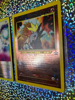 Pokemon TCG: Cosmos Holo Promo 34 Entei; Reverse Holo 92/100 Call Energy - Image 7