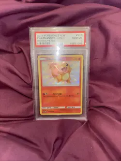 2019 Pokemon S&M Charmander Holo Hidden Fates #SV6 PSA 10 - Image 1