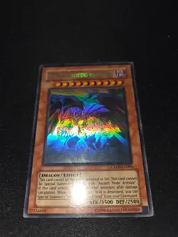 YuGiOh! Red Dragon Archfiend/Assault Mode CRMS-EN004 - Ghost Rare  - Unlimited - Image 2