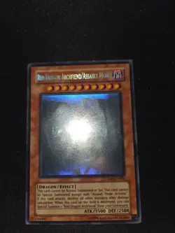 YuGiOh! Red Dragon Archfiend/Assault Mode CRMS-EN004 - Ghost Rare  - Unlimited - Image 3