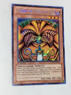 NM Exodia The Forbidden One LCYW-EN306 Secret Rare 1st Edition Yugioh NEAR MINT! - Image 3