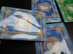 Pokemon Bandai Promo Waterproof Bathroom Menko Card x4 Treecko Plusle etc #5545 - Image 24
