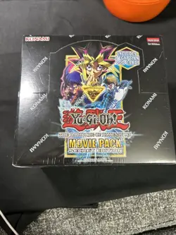 Yugioh Movie Pack Secret Edition 1st Edition Sealed Display Box - Image 1