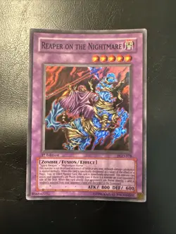 Reaper on the Nightmare PGD-078 Super Rare 1st Edition Yugioh NM Misprint Error - Image 2