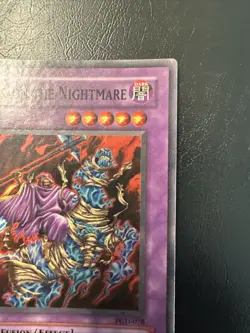 Reaper on the Nightmare PGD-078 Super Rare 1st Edition Yugioh NM Misprint Error - Image 4
