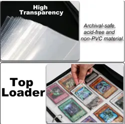 Pikachu Pokemon Yu-Gi-Oh PTCG YGO MTG Trading Card Binder Album Zipper 9-Pocket - Image 15
